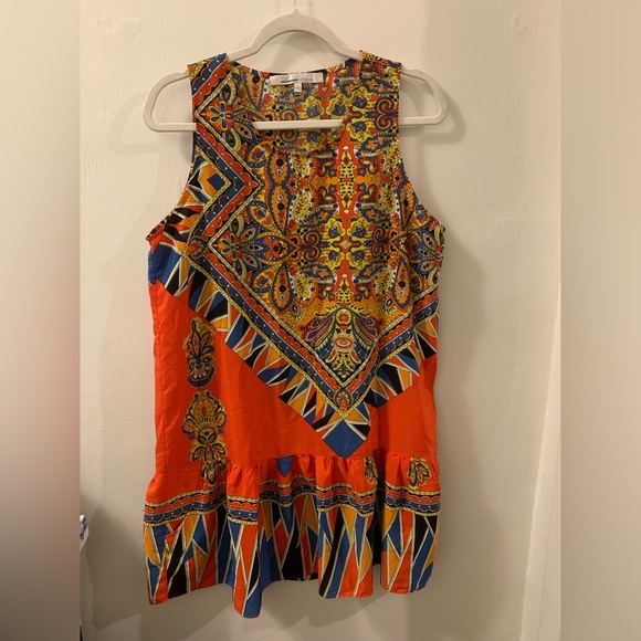 EUC Lovers+ Friends mini paisley dress size‎ large - Picture 3 of 7